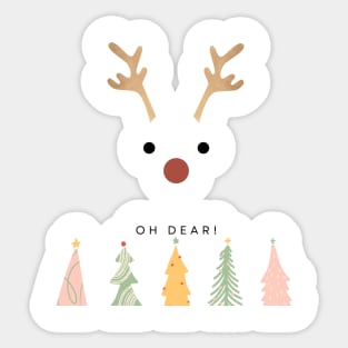 Let It Snow, Let It Glow Sticker